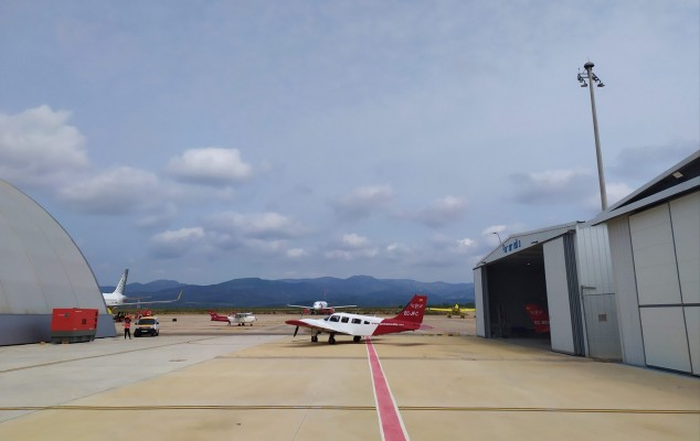Las castellonenses Progesa y Manterrain alzarán el nuevo hangar de 300 m2 del aeropuerto