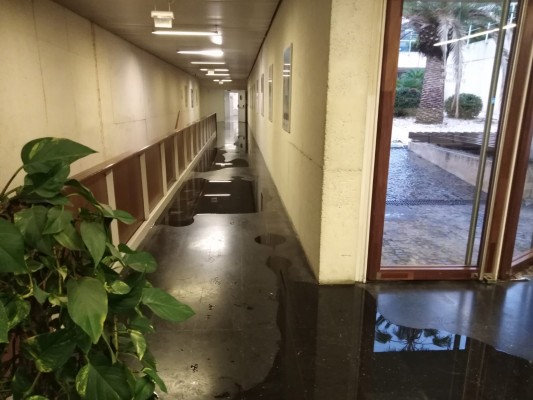 La DANA pasa por el Palau de la Música inundando los camerinos de la Orquesta