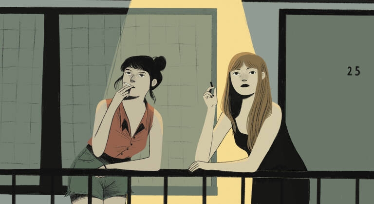 Núria Tamarit, Laura Pérez i César Sebastián arriben a la capital del còmic