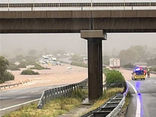 Restablecida la circulación en la AP-7 entre Vinaròs y Amposta 