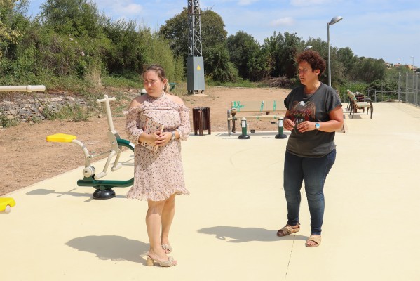 Onda instala una nueva zona de ejercicio al aire libre en Artesa 