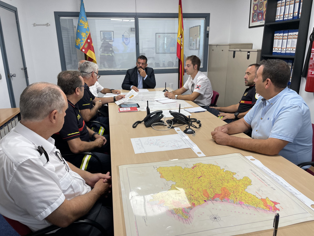 La Diputación activa el dispositivo de lluvias ante la previsión meteorológica de los próximos días