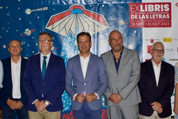 El festival literario de Murcia con más actividades de España: vuelve Exlibris con cien actos y 250 autores 