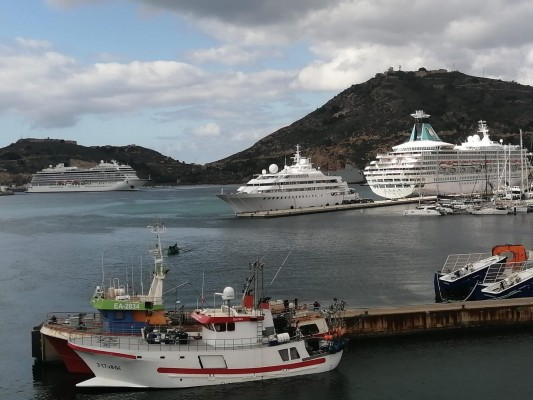 Arranca la temporada alta de cruceros en Cartagena con 65 naves y más de 90.000 turistas hasta noviembre

