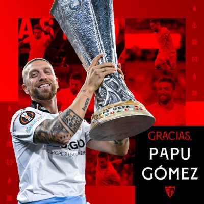 Papu Gómez rescinde su contrato con el Sevilla