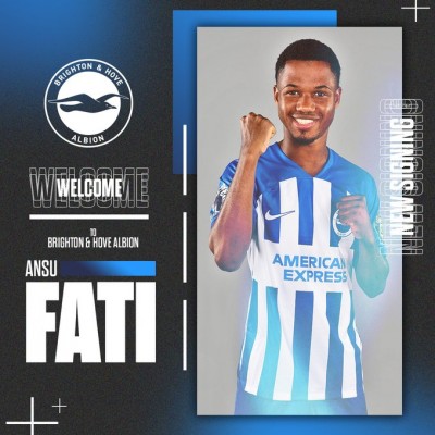 Ansu Fati se marcha cedido al Brighton & Hove Albion
