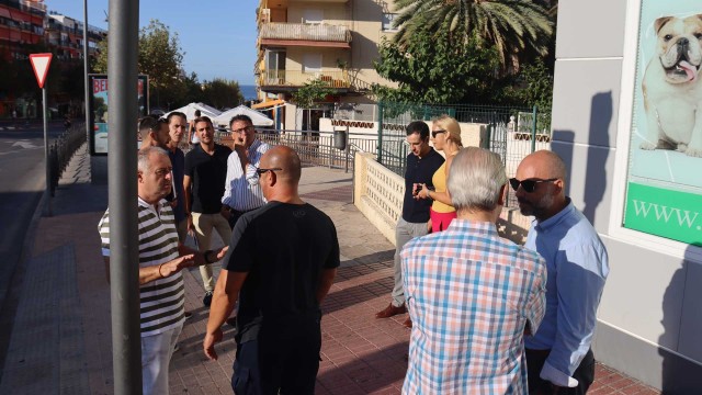 Benidorm inicia las últimas fases de la renovación de la avenida Beniardá

