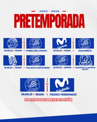 El HLA Alicante se enfrentará a Estudiantes y Castelló en la pretemporada
