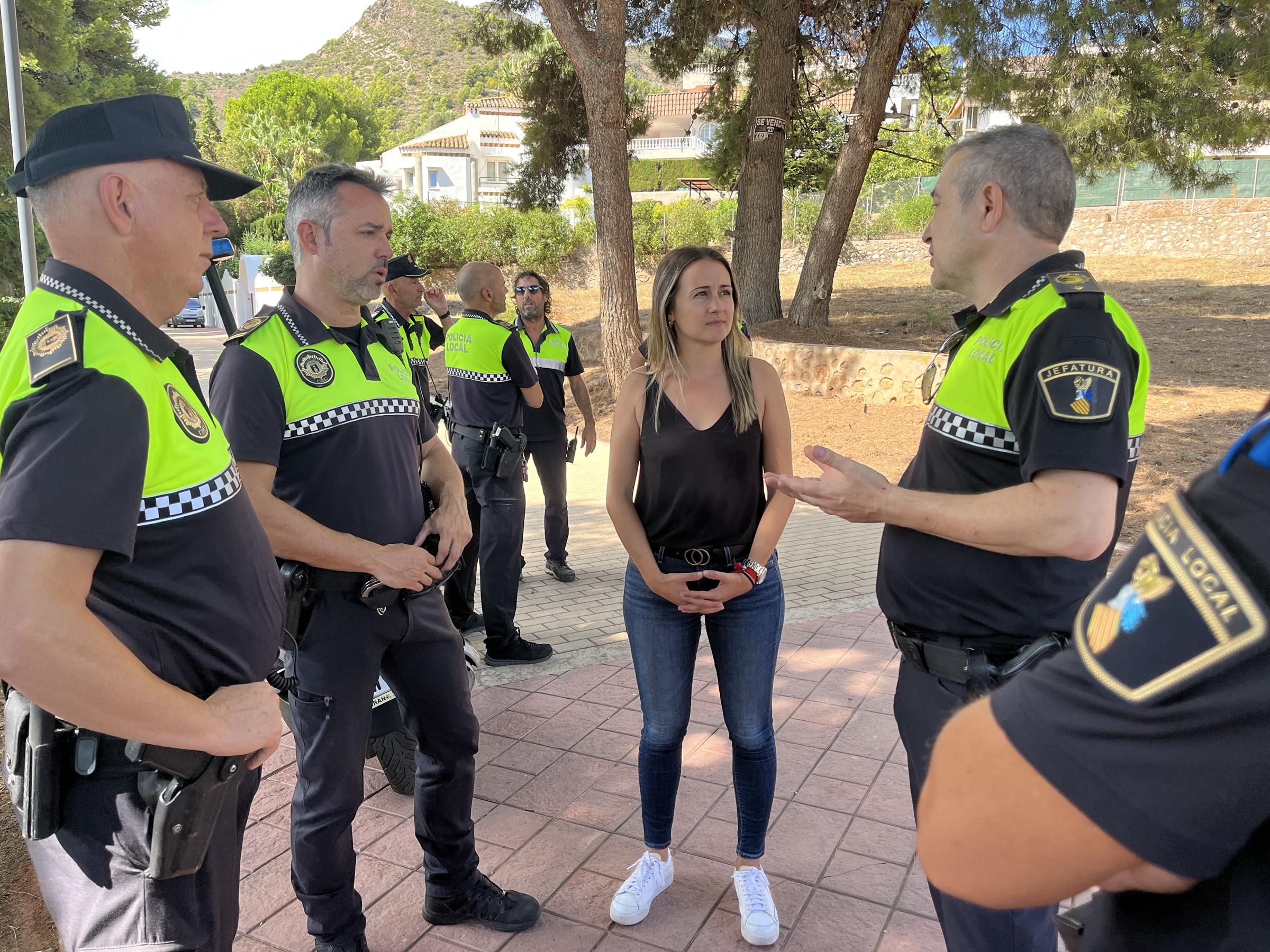 Un total de 55 policías locales forman el dispositivo de seguridad para La Vuelta en la Vall d’Uixó