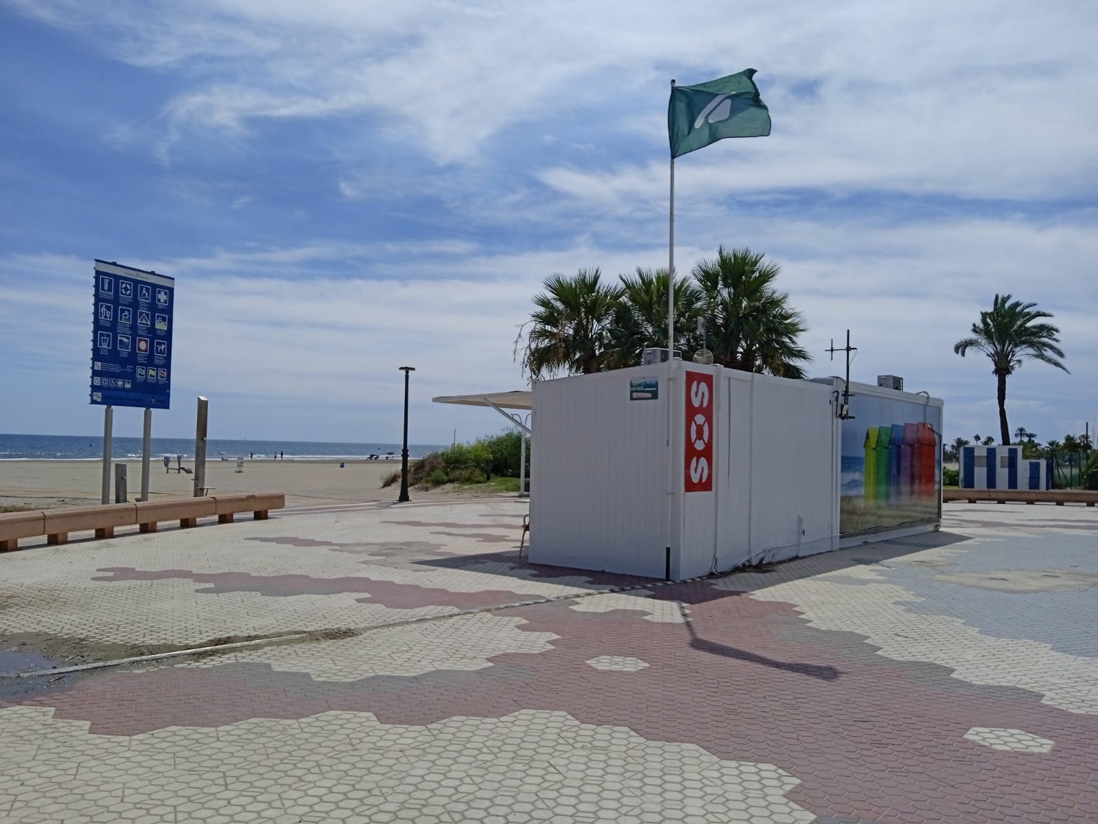 Castelló reabre las playas del Pinar y el Gurugú tras constatarse que son 