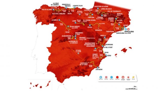 Evenepoel busca reeditar su triunfo en La Vuelta a España ante Ayuso, Mas y los Jumbo