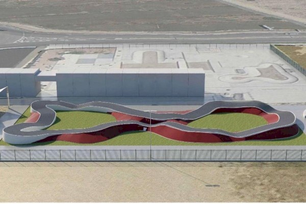 El despacho Fuster Arquitectos diseña un 'pumptrack' y rocódromo en Santa Pola