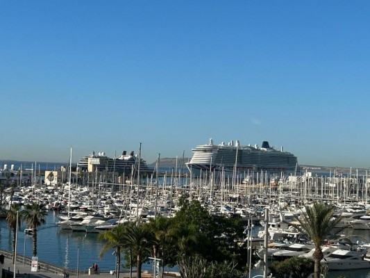 Alicante cifra en 400.000 euros el impacto de otra de las siete escalas dobles de cruceros de este año