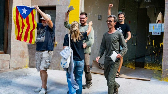 Los detenidos por querer boicotear la Vuelta pretendían verter 400 litros de aceite