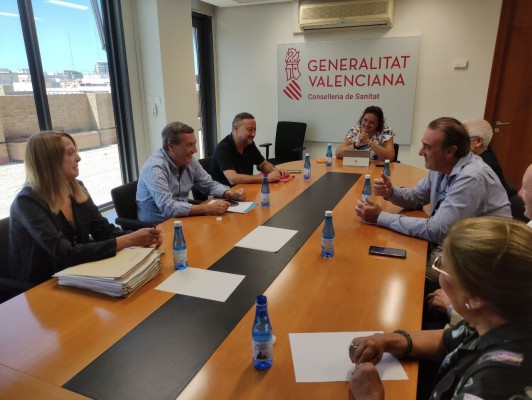 Marciano Gómez inicia con el CESM-CV una ronda de contactos con los sindicatos