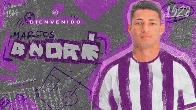 Oficial: El Valencia traspasa a Marcos André al Valladolid