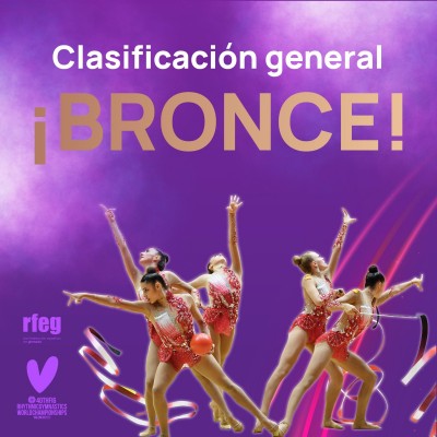 España, medalla mundial de bronce en conjuntos en Valencia
