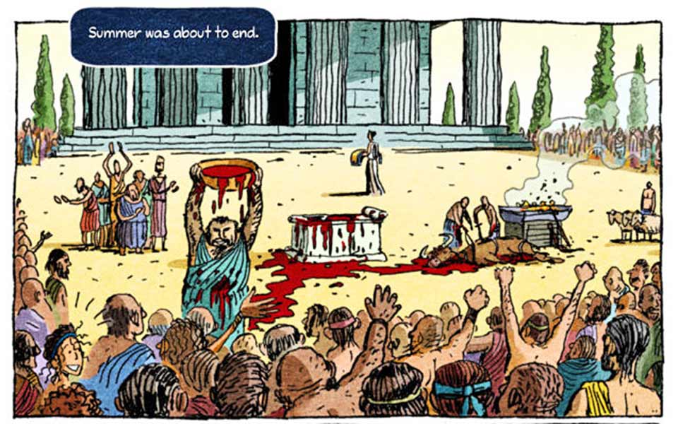 'Democracia', un cómic para los defensores y verdugos al mismo tiempo de ese concepto