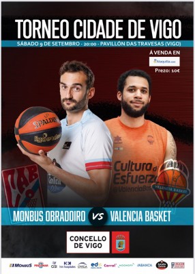 Obradoiro y Valencia disputarán el I Torneo Cidade de Vigo
