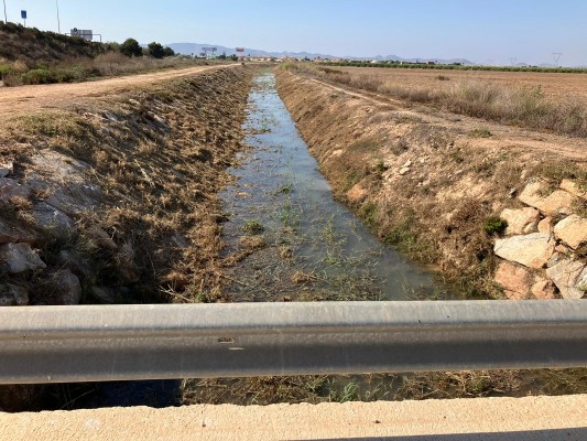 La CHS pone a punto el Canal de Drenaje D-7 que protege Los Alcázares de las inundaciones