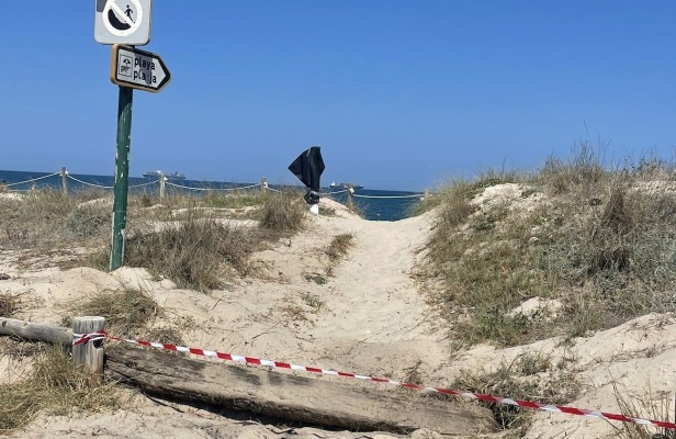 El Ayuntamiento de València adecua los accesos a la playa de El Saler con nuevas pasarelas