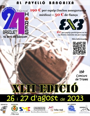 Torna la festa del bàsquet de Vila-real amb les 24 hores de la Penya La Merla
