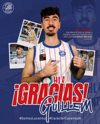 El capitán Guillem Arcos no seguirá en el HLA Alicante la próxima temporada
