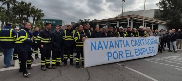 Navantia lanza cinco ofertas de empleo para su centro de Cartagena, correspondientes todavía al plan estratégico 2019-2022

