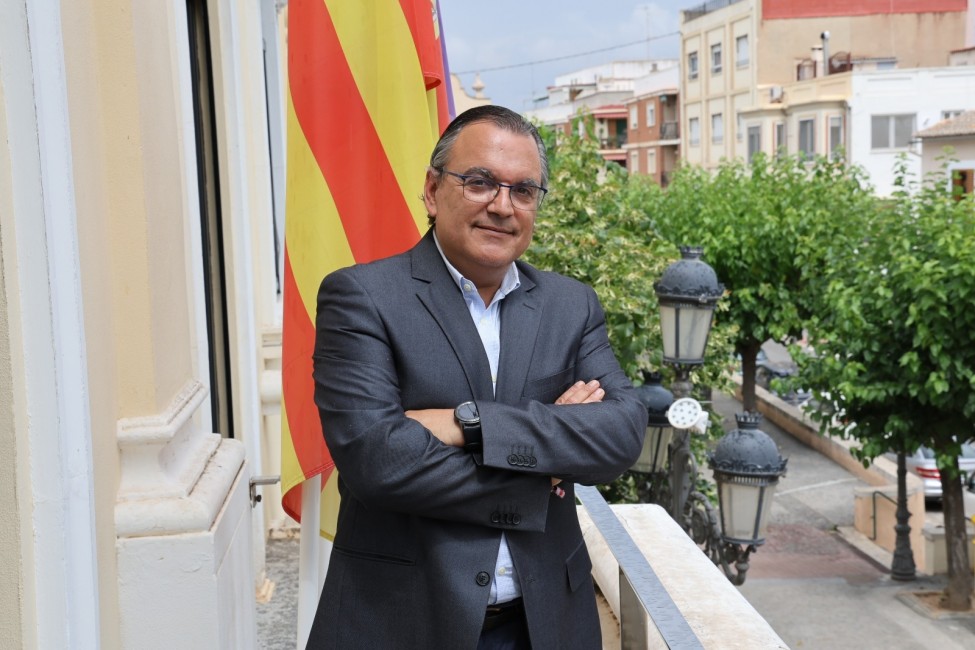 José María Musoles en el Ayuntamiento de Godella - 