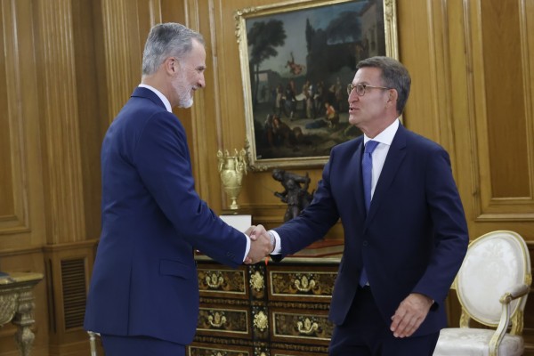 El rey propone a Feijóo como candidato a la investidura
