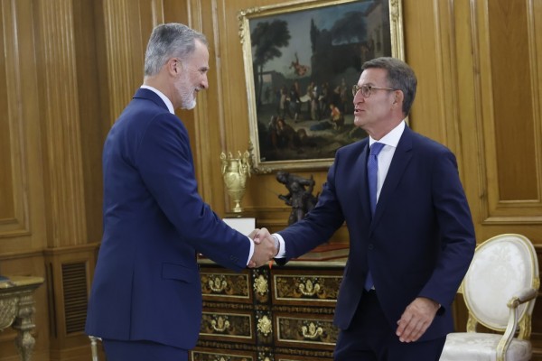 El rey propone a Feijóo como candidato a la investidura

