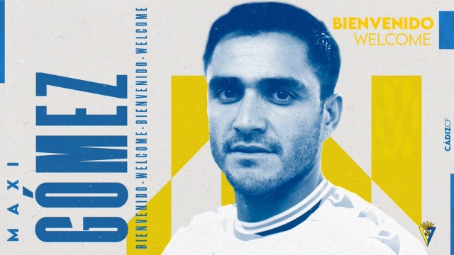 Maxi Gómez refuerza el ataque del Cádiz hasta final de temporada