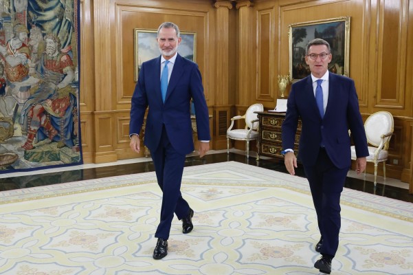Feijóo también se ofrece al rey para ser candidato a la investidura