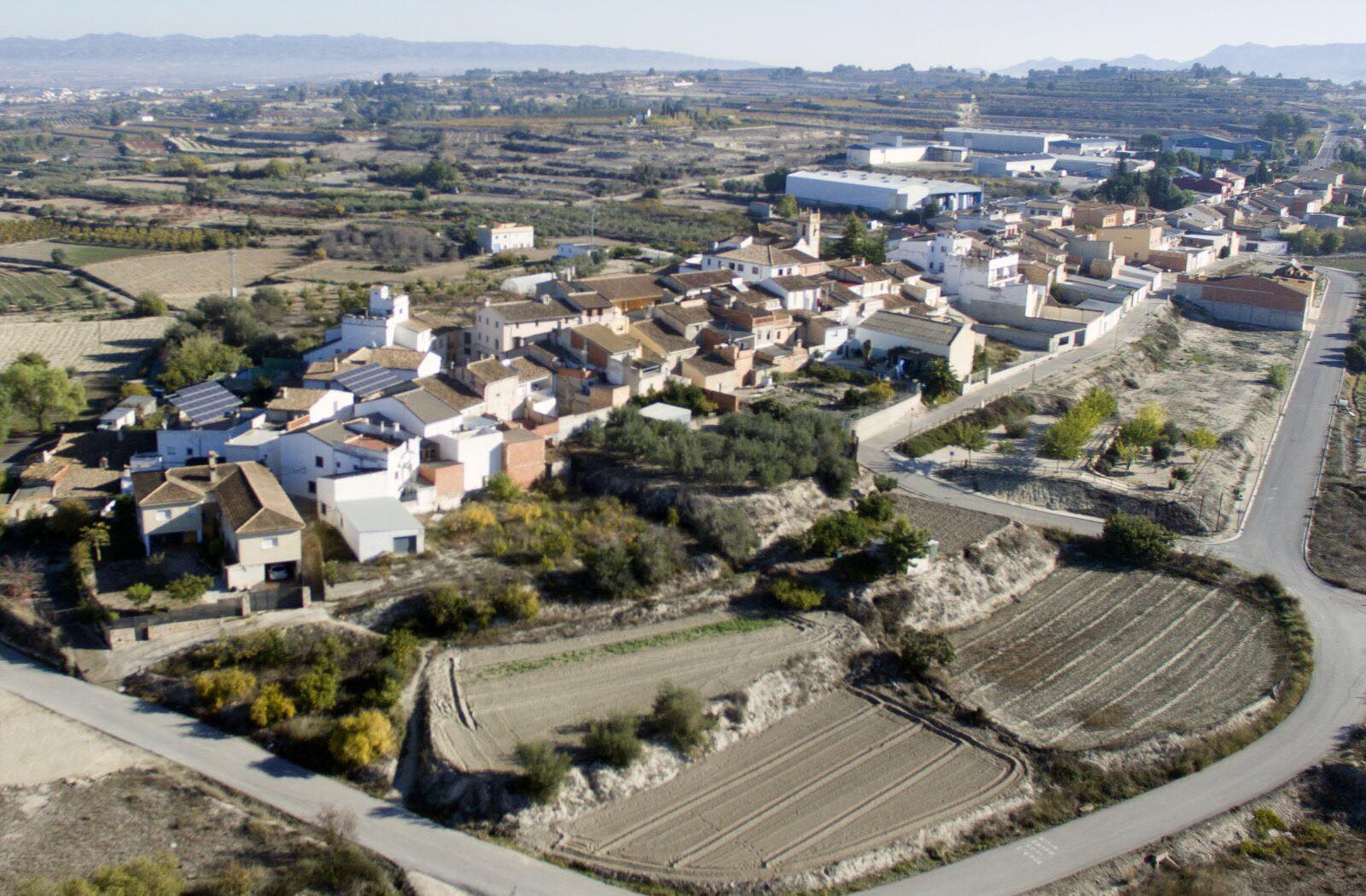 Vista aérea de Bufalí. Foto: Ajuntament de Bufalí - 