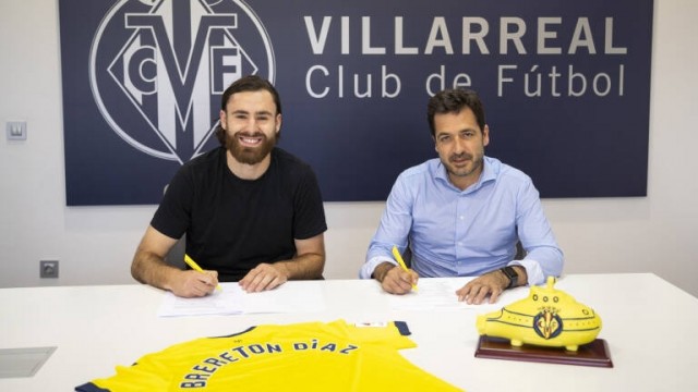El chileno Ben Brereton ante el reto de mejorar a Matías Fernández en el Villarreal
