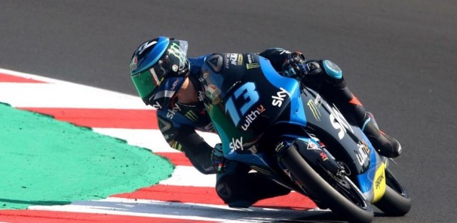 Acosta, segundo tras Vietti, refuerza su liderato en el Mundial de Moto2 y Aldeguer es noveno
