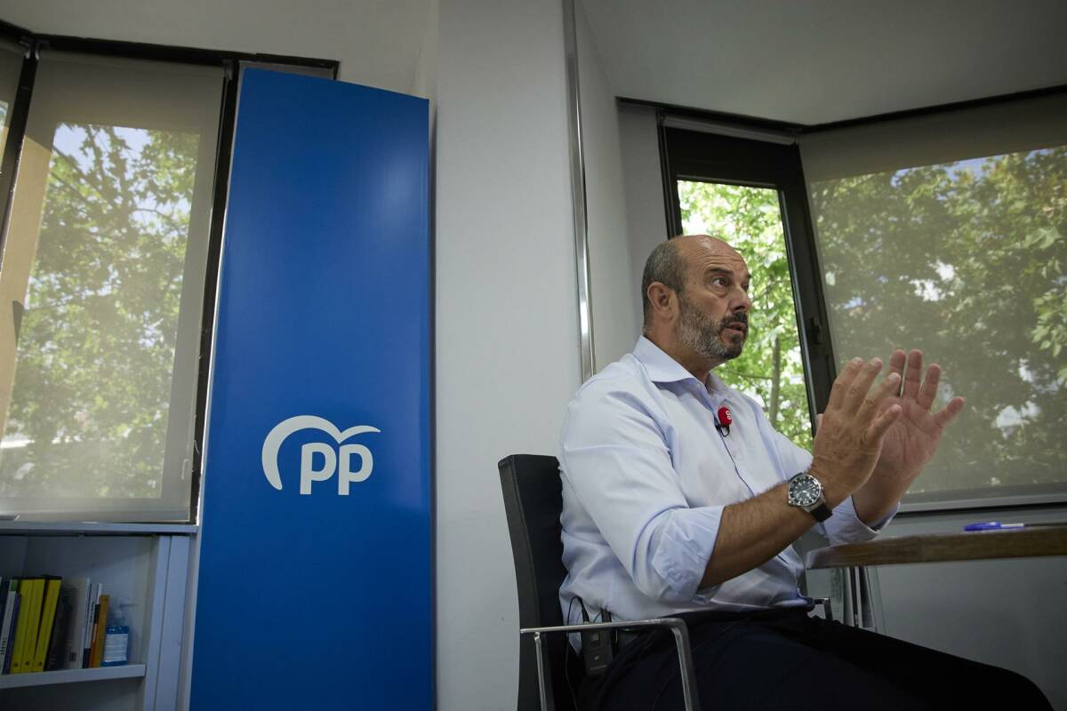 Vicesecretario de Coordinación Autonómica y Local del PP, Pedro Rollán. Foto: Jesús Hellín/ EP   - 