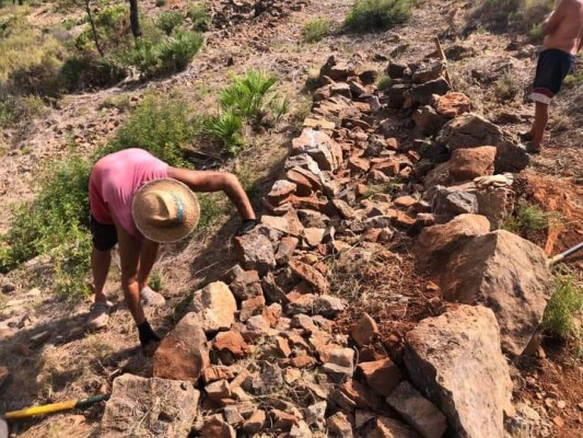 Almenara inicia una nova fase en la restauració del conjunt memorial darrere del Castell