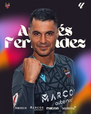 Andrés Fernández,  nuevo portero del Levante UD