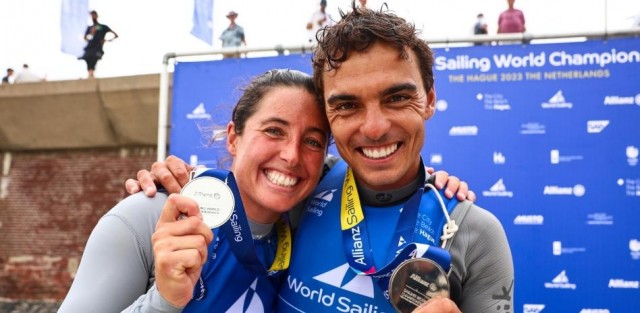Primera medalla de España con la plata en 470 Mixta; el viernes puede llegar otra
