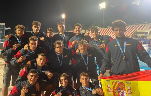 Agustí Feliu y Samuel García, bronce con España en el Europeo juvenil