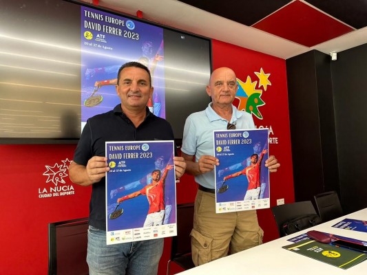 Jugadores de 33 países disputarán el 'David Ferrer Tennis Europe sub 14' en La Nucía

