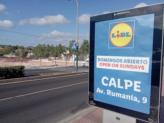 Furor comercial en Calp: otro Lidl, un nuevo Masymas y un Leroy Merlin en la N-332