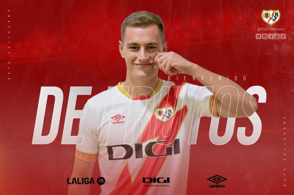 De Frutos ya es jugador del Rayo Vallecano