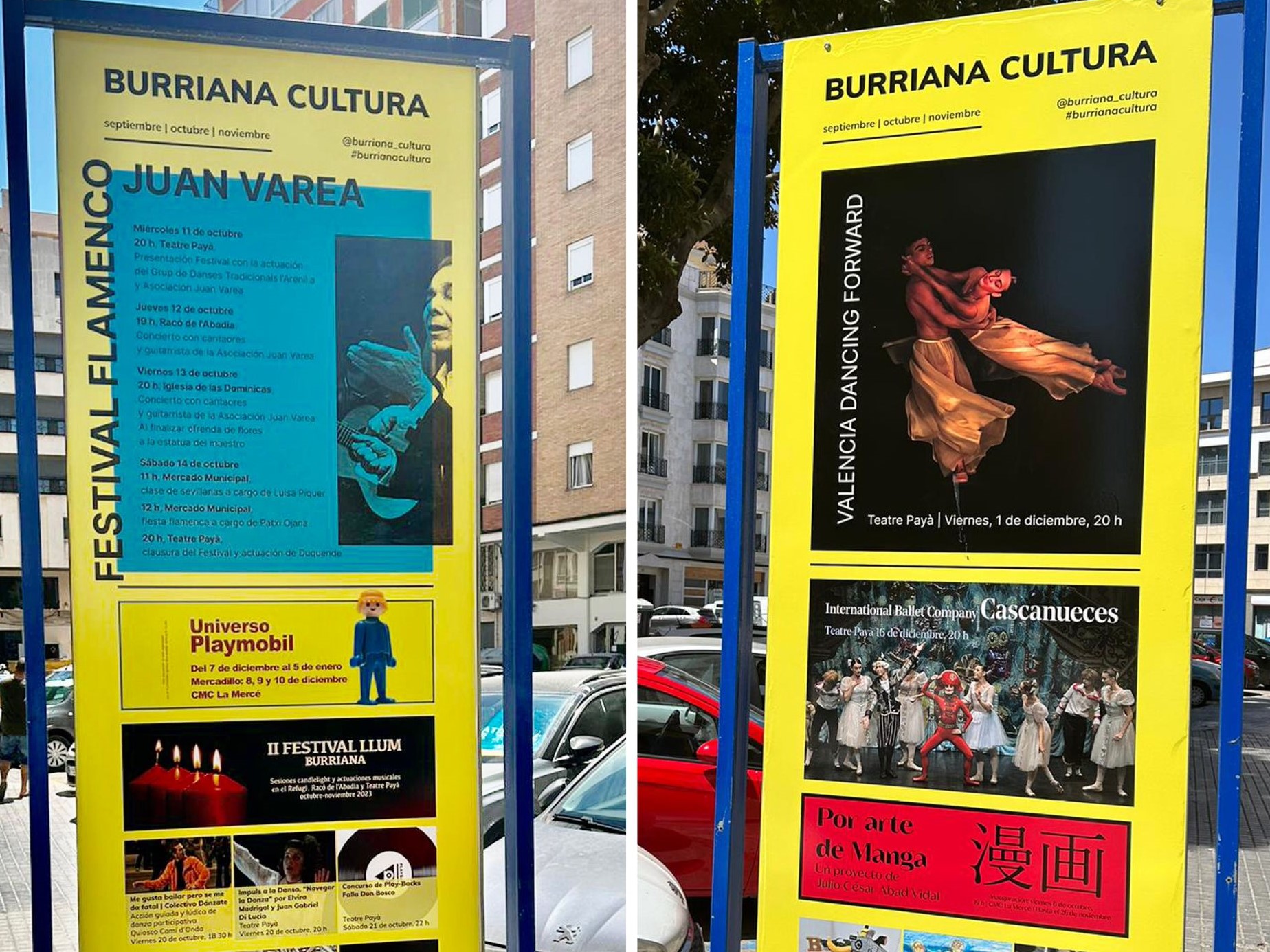 La Concejalía de Cultura de Burriana incorpora el himno nacional y regional en el programa de otoño