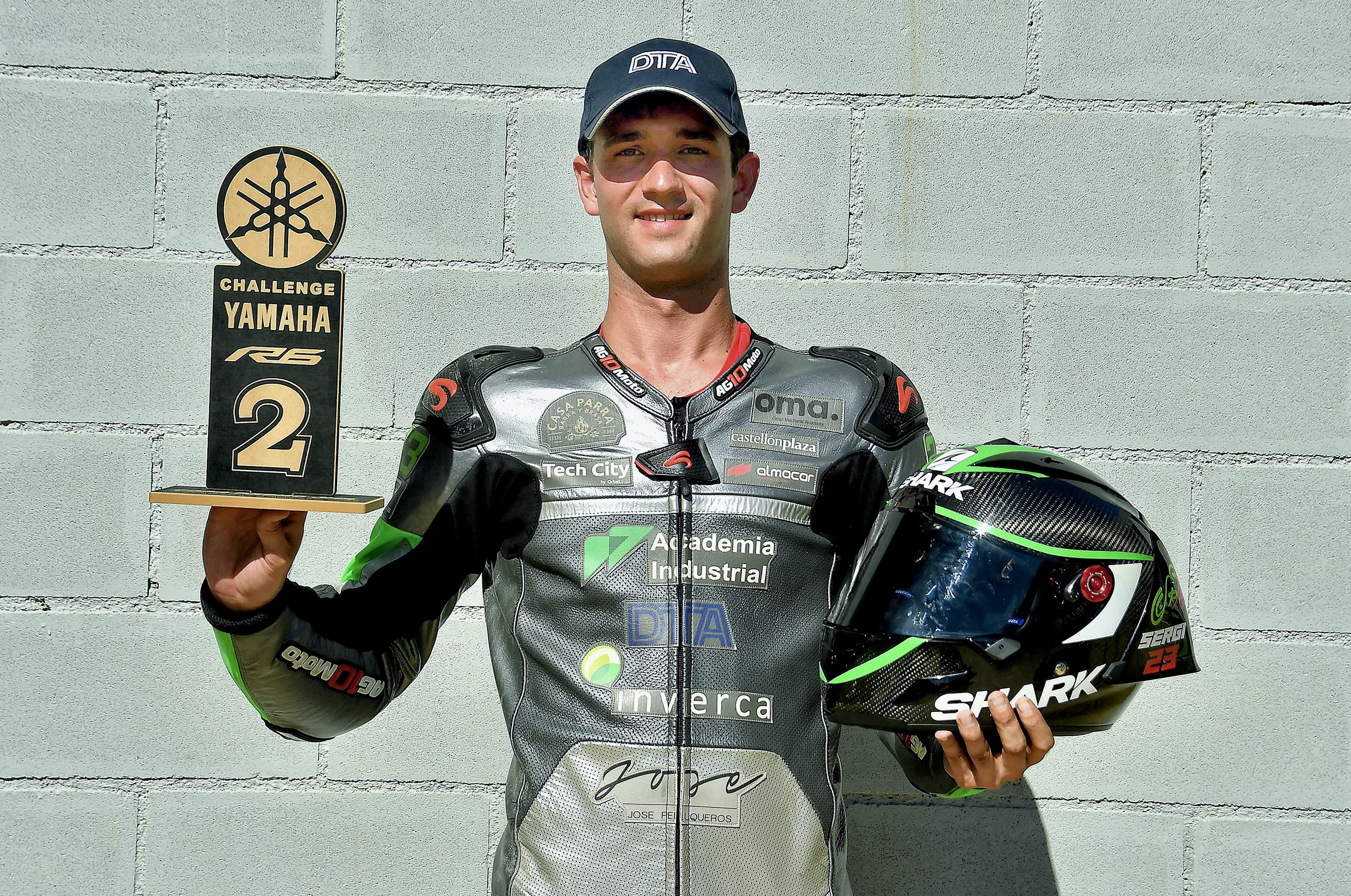 El almazorense Sergi Martí conquista el segundo puesto en la Challenge Yamaha R6 de Cartagena
