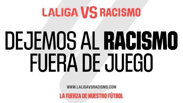 LALIGA refuerza su lucha contra el racismo en el fútbol con la plataforma 'LALIGA vs Racismo'
