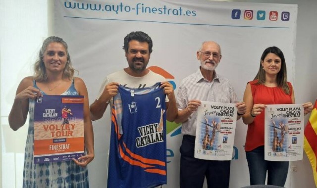 Finestrat acoge este domingo la final del 'Vichy Catalan Beach Volley Tour'