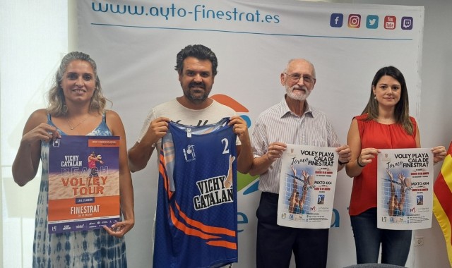 Finestrat acoge este domingo la final del Vichy Catalan Beach Volley Tour