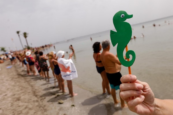 La sociedad civil se moviliza de nuevo para el tercer 'abrazo' al Mar Menor